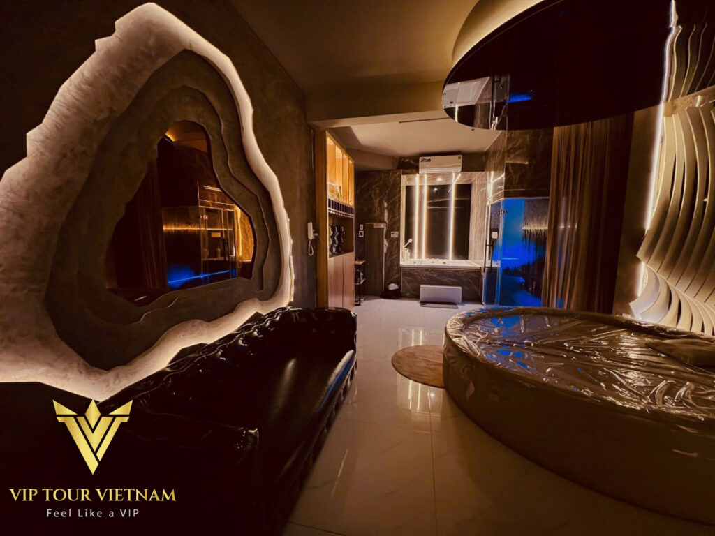 최고의 호치민 남성 마사지 (massage for men in Ho Chi Minh)를 제공하는 7군 체온 스파 (Cheon Spa) 럭셔리 VIP 스위트룸 내부
