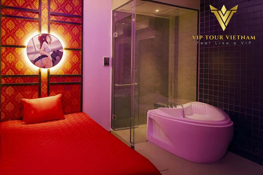 Youthful massage room at New Tokyo Massage, ideal for nuru massage Vung Tau