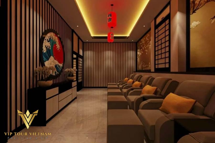 Japanese lounge at Sakura Massage Da Nang