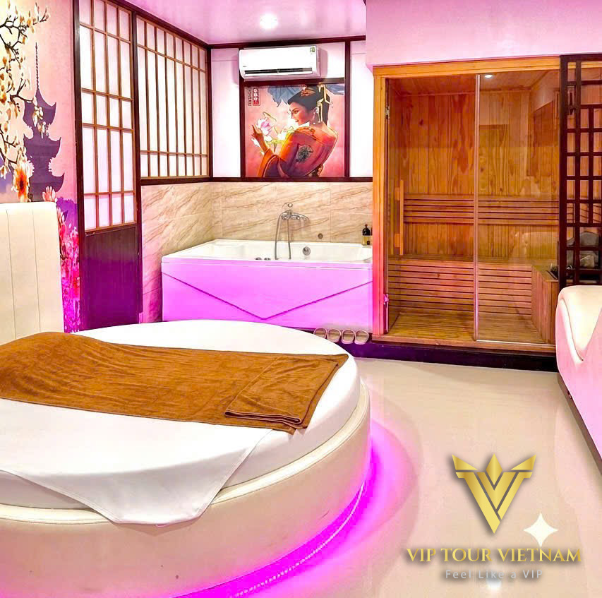 다낭 사쿠라 마사지의 욕조 VIP 룸