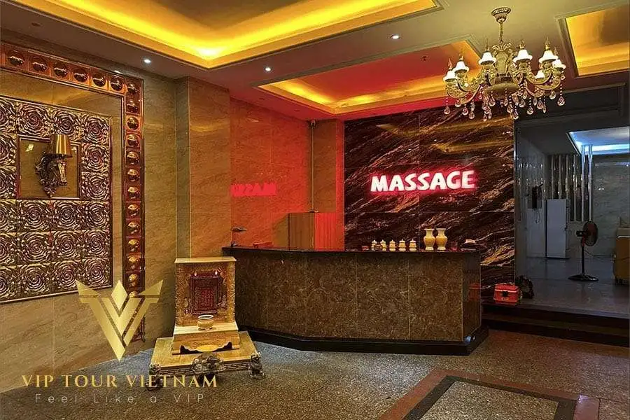Frontdesk of VIP Tokyo Massage Nhatrang